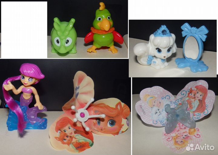 Игрушки киндер - сюрприз серии 2012 - 2015 годов