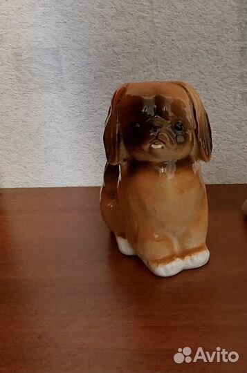 Статуэтка собака пекинес лфз