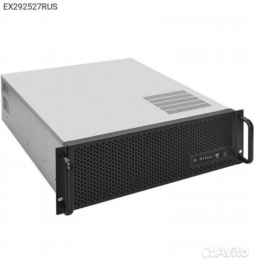Корпус Exegate Pro 3U450-09 Rack Без бп чёрный 3U
