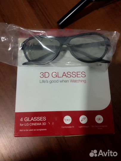 3D очки для телевизора lg