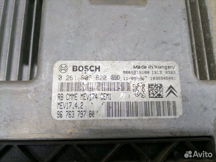Блок управления двигателем Citroen C3 A51 EP3 2011