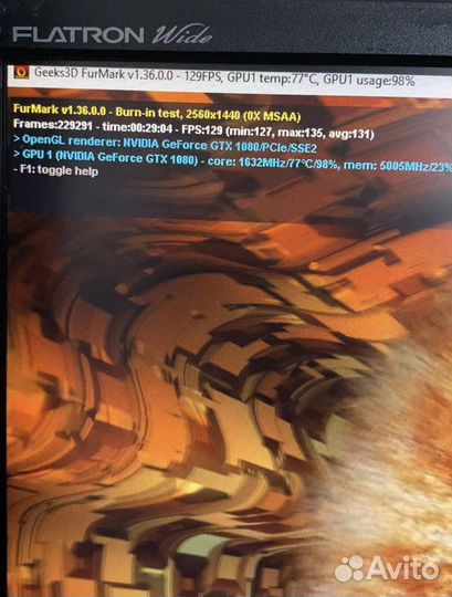 Видео карта Asus Strix gtx1080