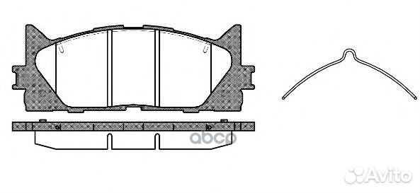 1233 00 GDB3429D2270-01 0446533450 колодки