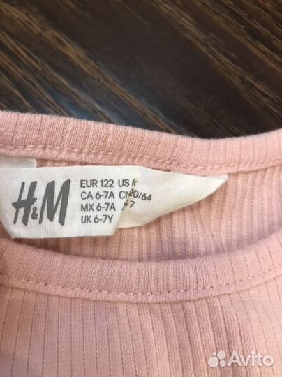 Костюм H&M для девочки новый 110-116