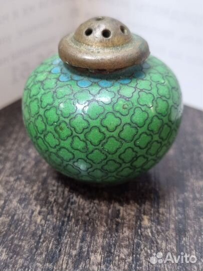 Солонка, клуазоне