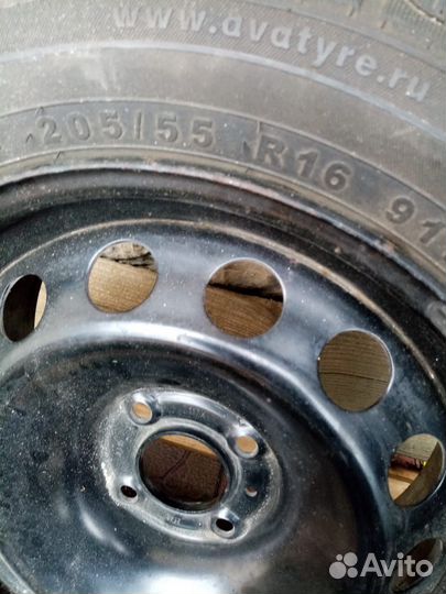 Зимняя резина на штампах, комплект