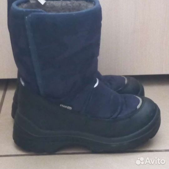 Ботинки зимние для мальчика 34