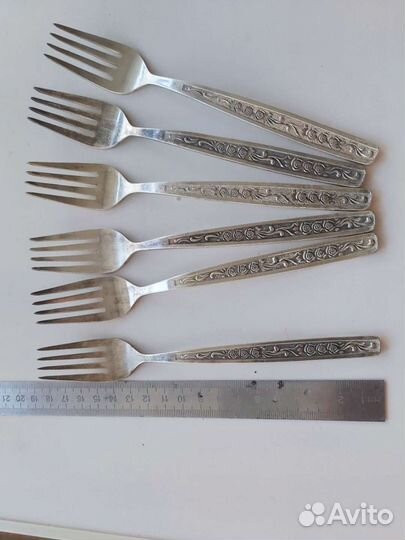 Вилки мельхиоровые СССР Бакинского завода