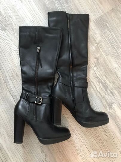 Сапоги из Чехии кожа