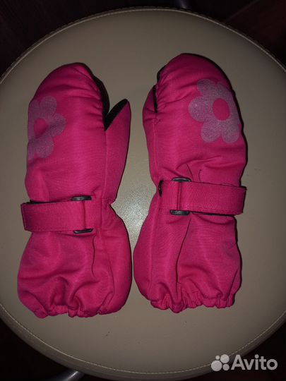 Варежки краги зимние для девочки 1