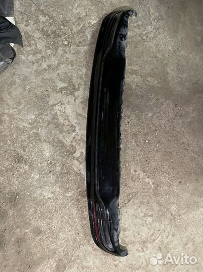 Юбка заднего бампера mercedes w222