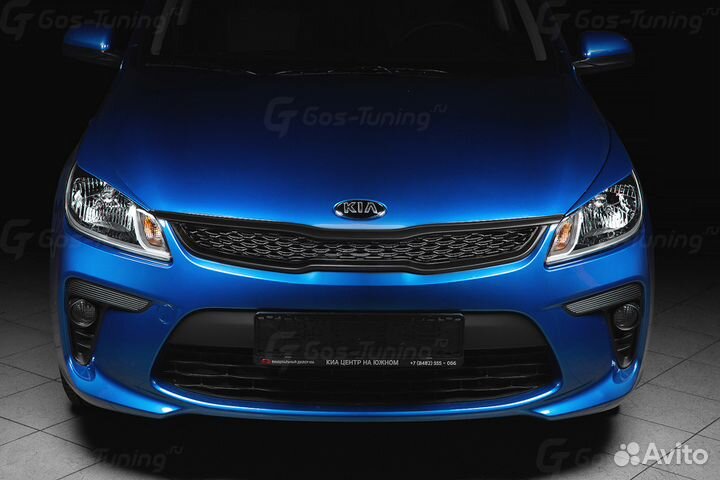 Решетка радиатора GT Line на Kia Rio 4