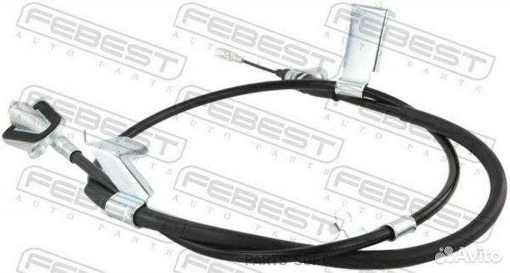 Febest 02100T30LH трос ручного тормоза левый
