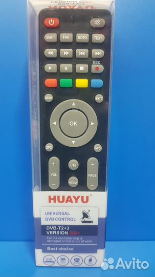 Пульт для цифровых приёмников DVB-T2+3 (# 1657)
