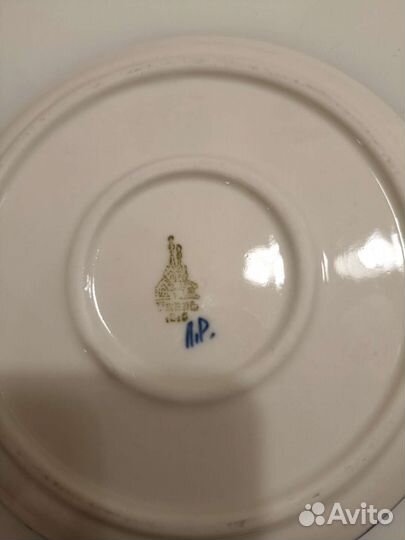 Тарелка гжель