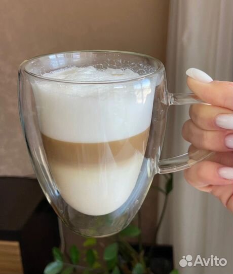 Кружка с двойным дном новая