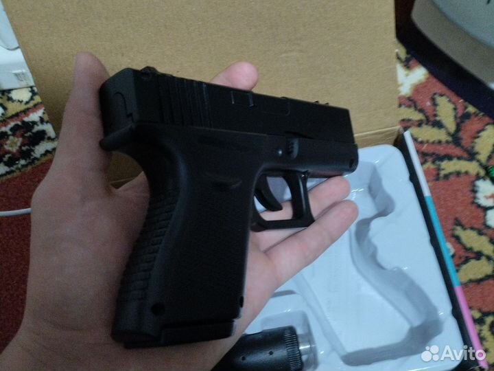 Пистолет игрушечный металический