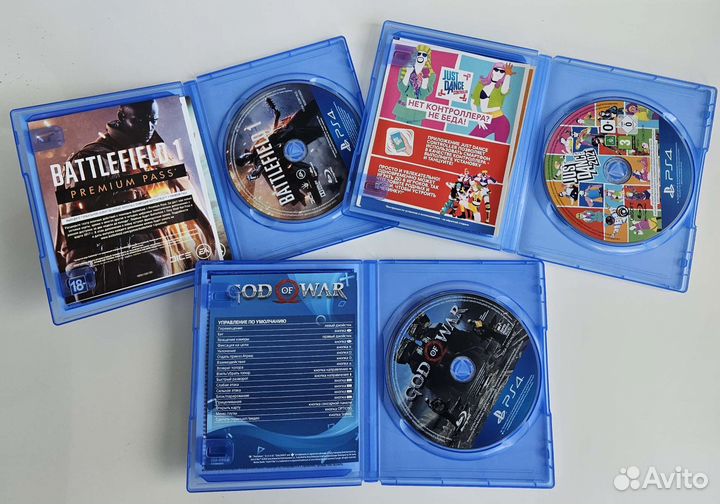 Диски игры на ps4