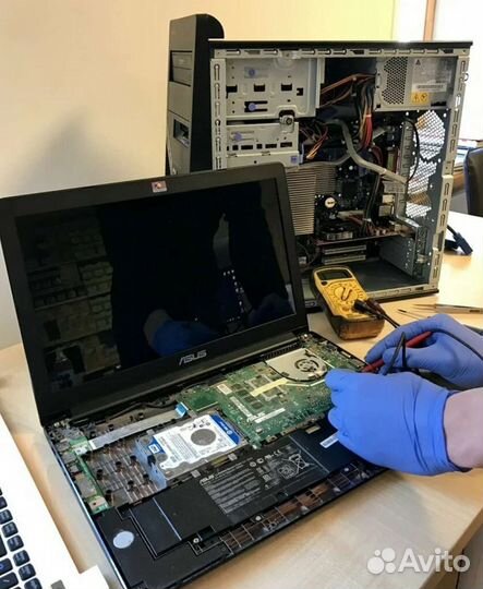 Ремонт телефонов, ноутбуков, компьютеров