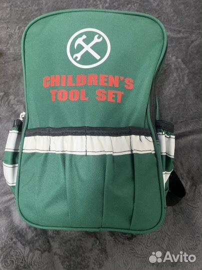 Строительный рюкзак игрушка