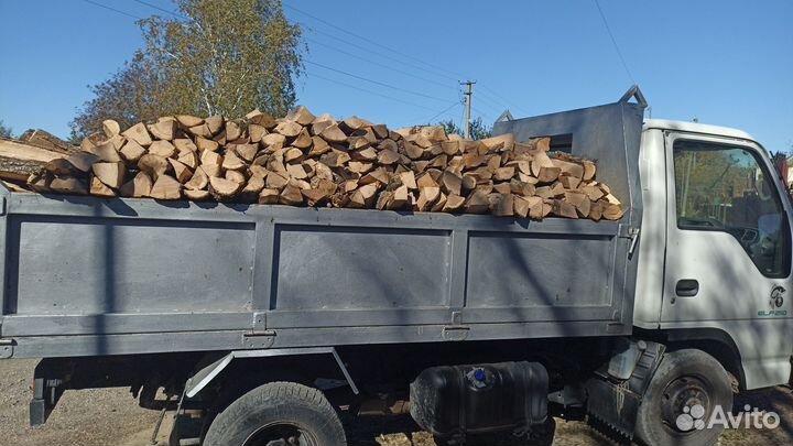 Дрова дубовые колотые