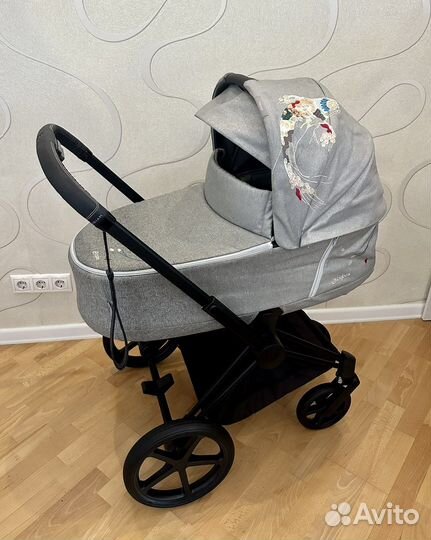 Коляска 3в1 Cybex Priam Crystallized Koi
