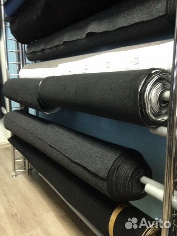 Карпет чёрный без клеевого слоя