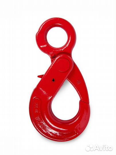 Крюк самозакрывающийся с проушиной 21,2т