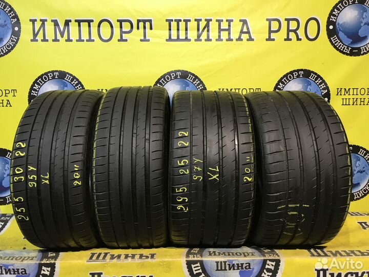 Michelin Pilot Sport 4 S 295/25 R22 и 255/30 R22 97Y