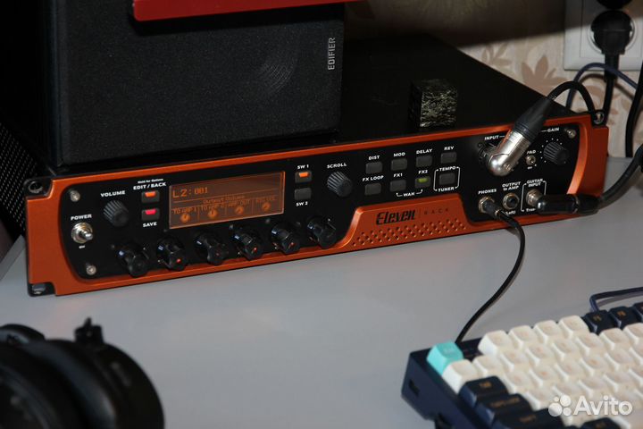 Гитарный процессор / аудиокарта Avid Eleven Rack