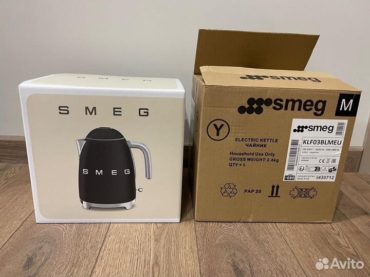 Чайник и тостер smeg