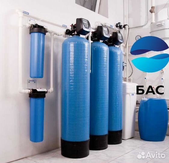 Фильтр для воды безреагентный, обезжелезивание