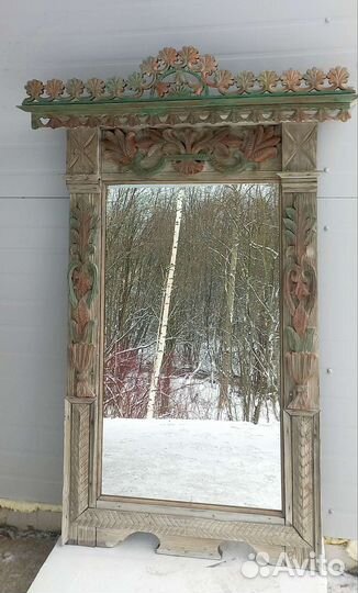 Зеркало старинное напольное
