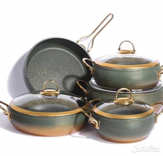 Набор кастрюль новый parem