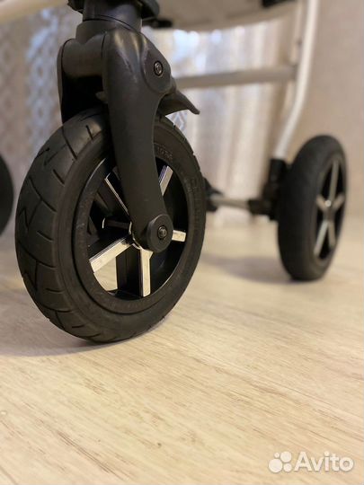 Коляска 2 в 1 эко кожа