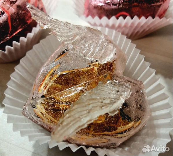 Чайные бомбочки сердечки