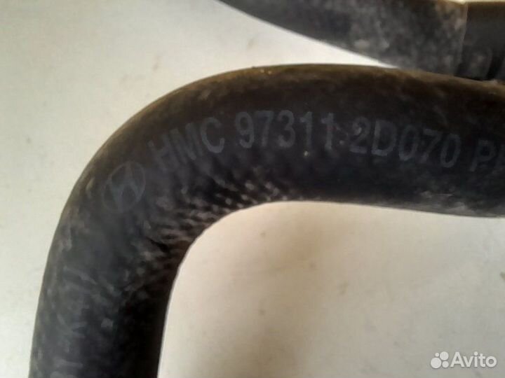 Патрубок охлаждения Hyundai Elantra седан G4ED