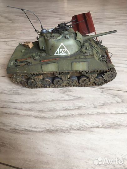 Коллекционная модель танка м4а2 Sherman (Советский