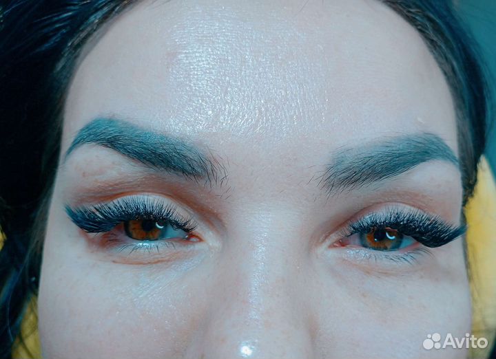 Наращивание Ресничек, ламинирование, оформление бр