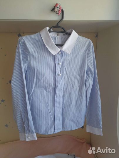 Школьная рубашка на девочку
