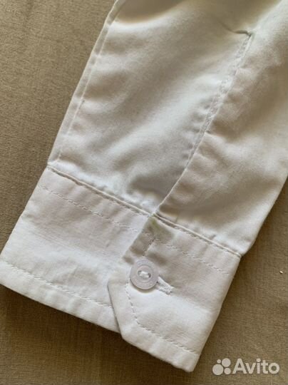 Рубашка белая 122см