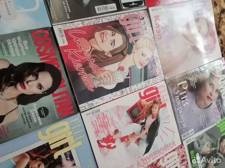Глянцевые журналы Elle girl/Elle/Glamour