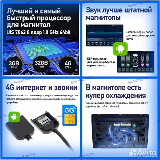 Магнитола Nissan Universal (7 дюймов) 3/32GB