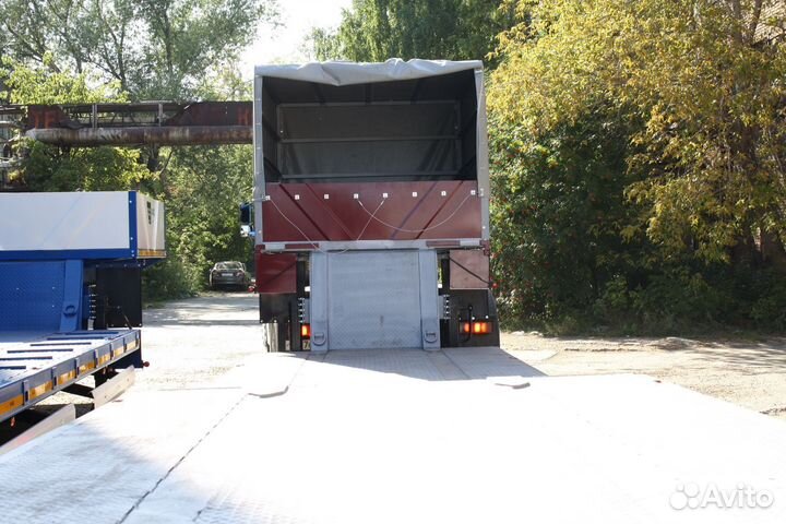 Полуприцеп трал (тяжеловоз) Авиком 98713-04 с ломаной рамой, 2023