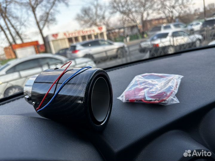 Насадка на глушитель с подсветкой