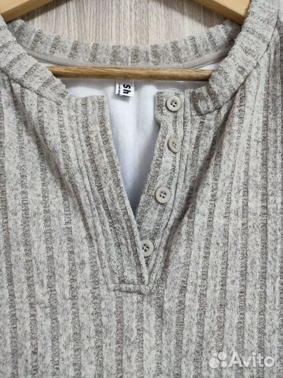 Платье женское теплое вязаное длинное