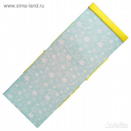 Сумка-коврик для спорта и отдыха 2 в 1, цвет жёлты