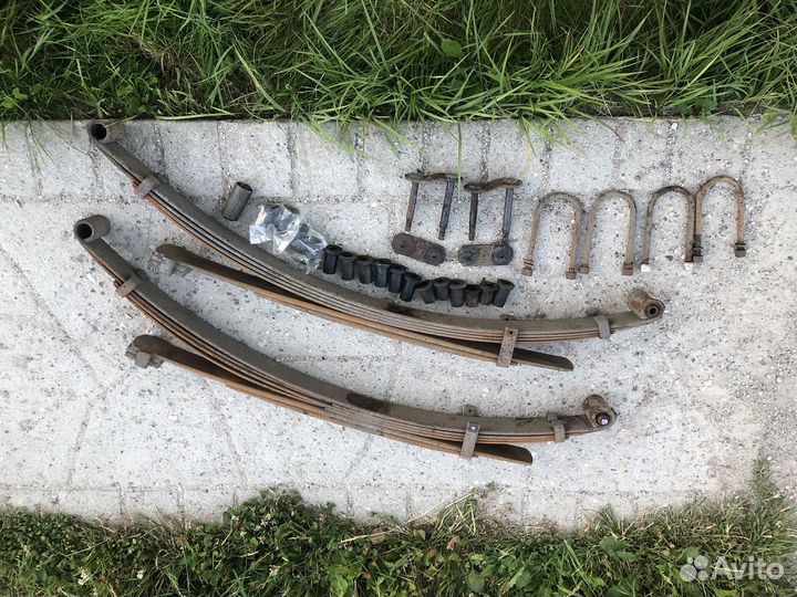 Рессоры на mitsubishi l200