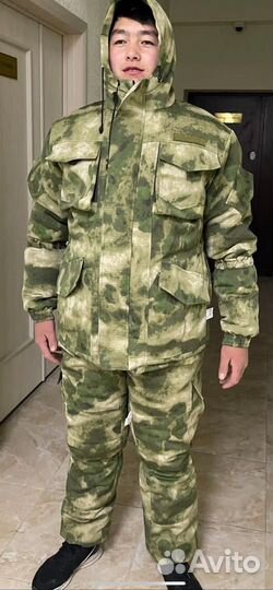 Горка зимняя на флисе