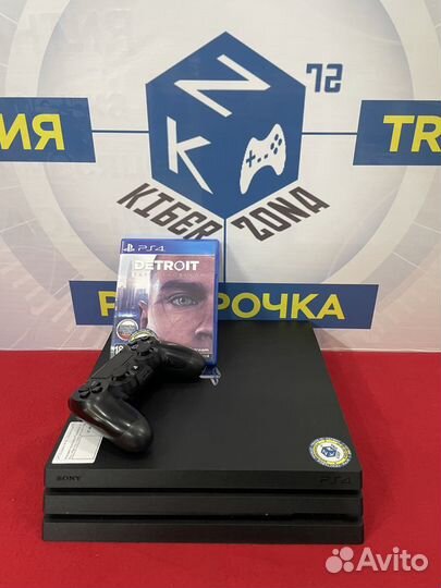 Playstation 4 PRO 1 TB + Detroit + Гарантия 6 Меся